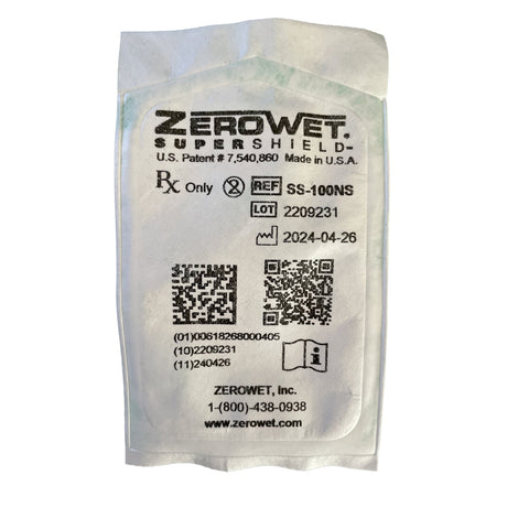 Zerowet Supershield Wound Irrigation Shield, NonSterile, For 20-30 cc Syringe