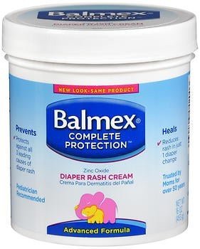 Balmex Diaper Rash Cream, Zinc Oxide, 16 oz - 03010304200-Single - LL Medico