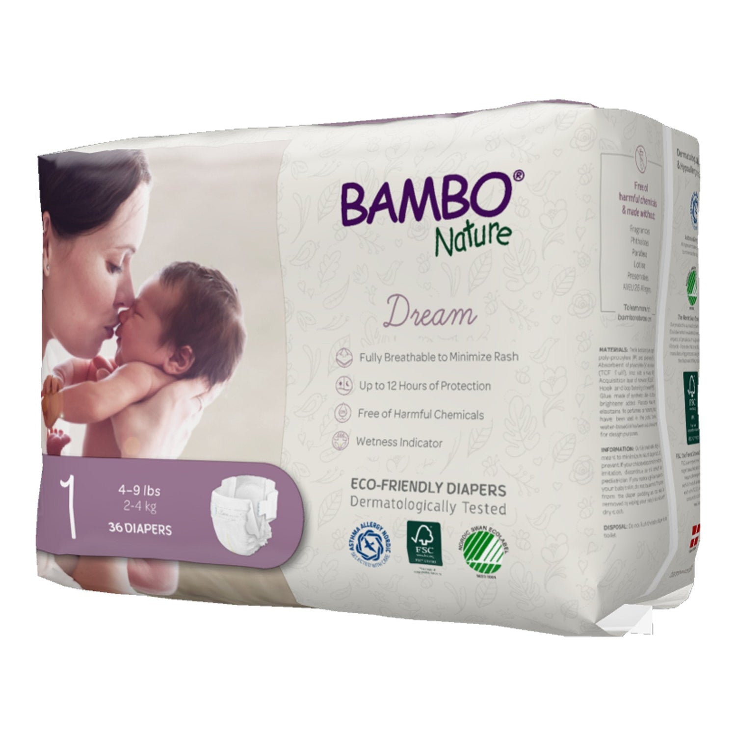 Buy Bambo Dream Nature Eco Friendly Baby Diapers Size 1 LL Medico buy-bambo-dream-nature-eco-friendly-baby-diapers-size-1-ll-medico
