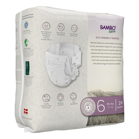 Bambo Nature Dream Eco - Friendly Baby Diapers, Size 6 - 1000016928-Pack - LL Medico