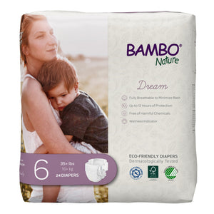 Bambo Nature Dream Eco - Friendly Baby Diapers, Size 6 - 1000016928-Pack - LL Medico