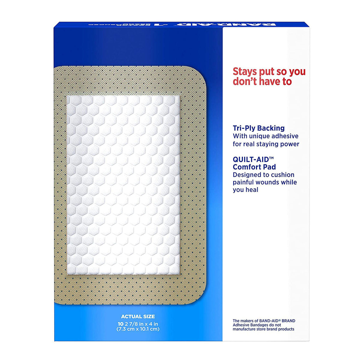 Band-Aid Comfort-Flex Adhesive Pads, 2-7/8 x 4 Inch