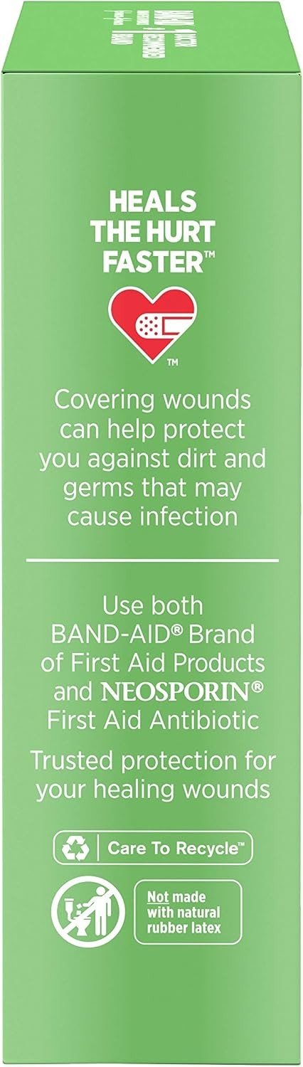 Band-Aid Hurt-Free Non-Stick Pads, Sterile, 3" x 4", Box of 10 - 38137116143-Box - LL Medico