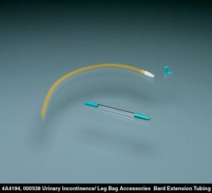 Bard Leg Bag Extension Tube, Sterile, 8 1/2" - 000538-Single - LL Medico