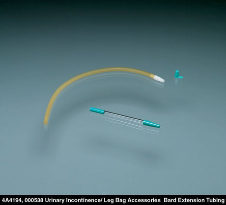Bard Leg Bag Extension Tube, Sterile, 8 1/2" - 000538-Single - LL Medico