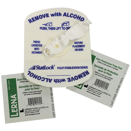 Bard StatLock Foley Catheter Stabilization Device, Tricot Anchor Pad, Sterile, 8 to 26 Fr - FOL0102-Single - LL Medico