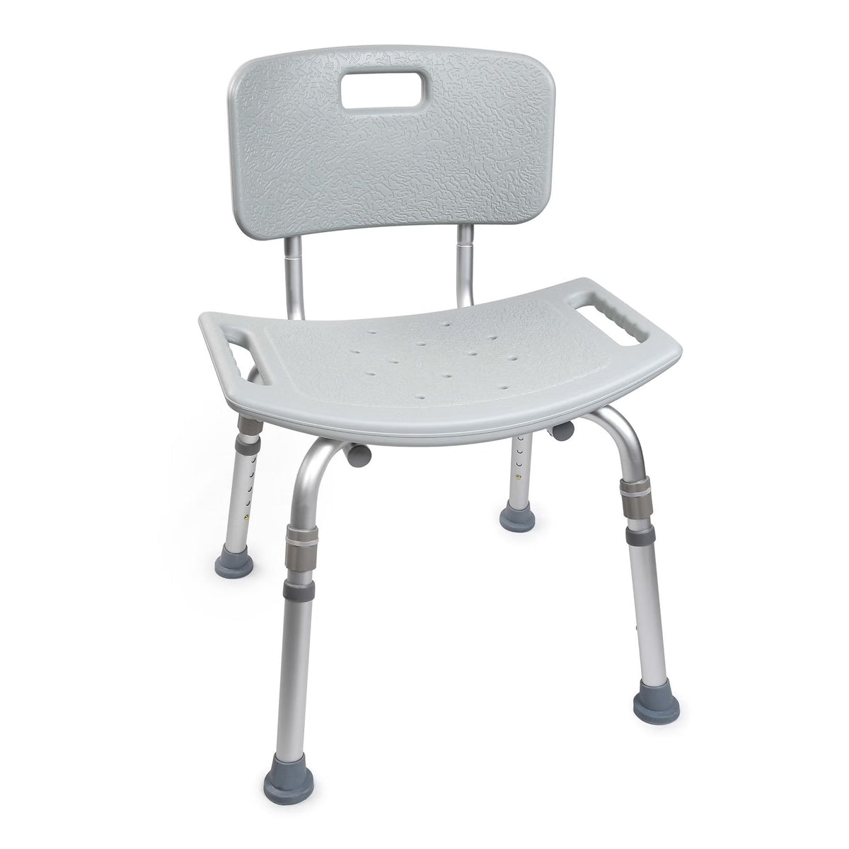 Bath Bench McKesson Without Arms Aluminum Frame Removable Backrest 19 1/4" Seat Width 300 Lbs. Weight Capacity - 146-12202KD-1-Single - LL Medico
