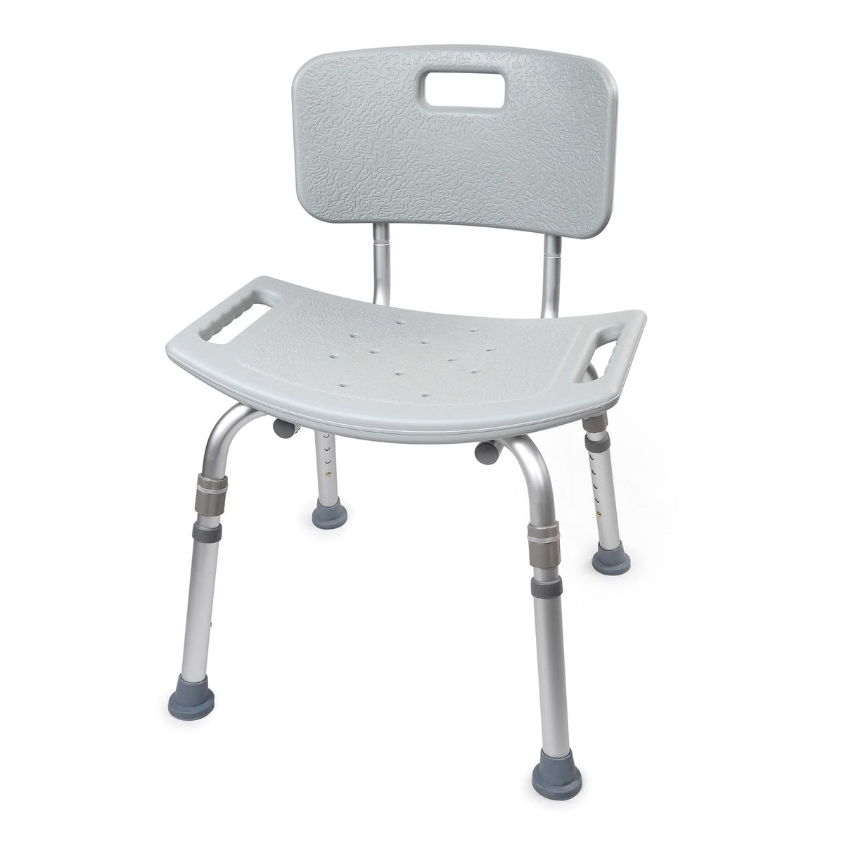 Bath Bench McKesson Without Arms Aluminum Frame Removable Backrest 19 1/4" Seat Width 300 Lbs. Weight Capacity - 146-12202KD-1-Single - LL Medico