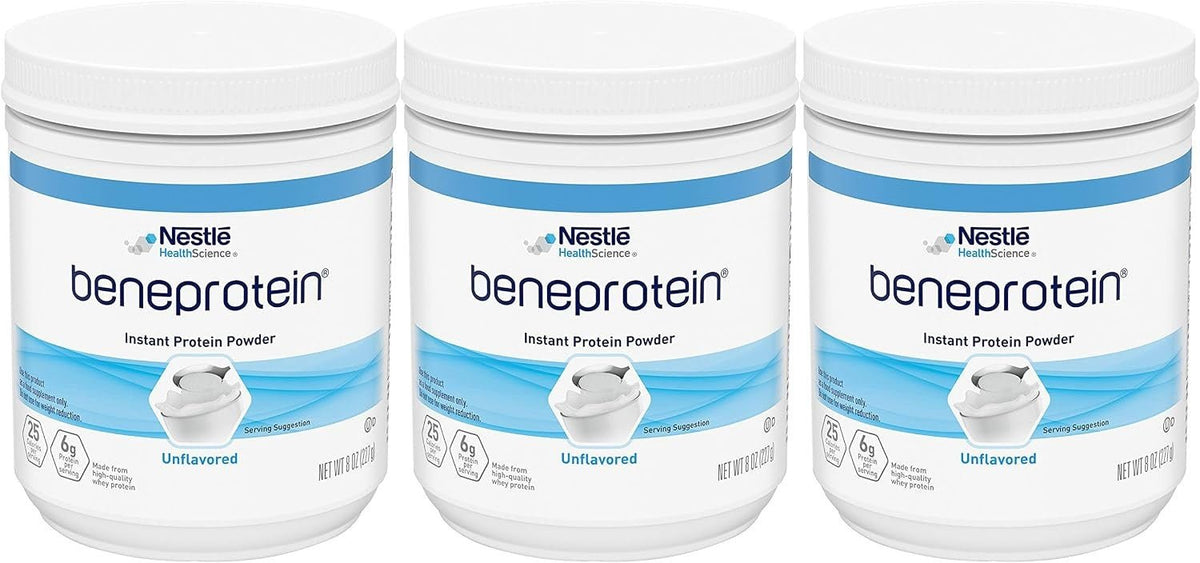 Beneprotein Instant Protein Powder, Unflavored, Individual Packets - 10043900284306-Pack - LL Medico