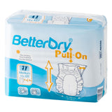 BetterDry Overnight Maximum Pull - On Adult Diapers - 40500-Sample - LL Medico