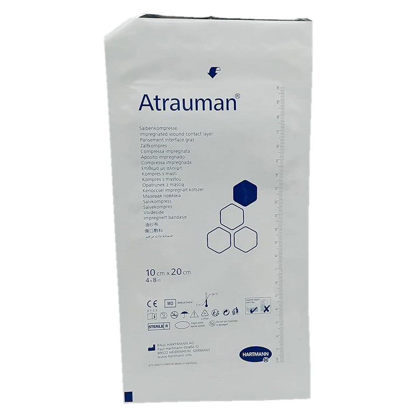 Atrauman Impregnated Wound Contact Layer Dressing, 4 x 8 Inch