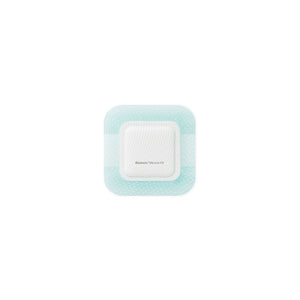 Biatain Silicone Fit Foam Dressing, Sterile, Adhesive, 4" x 4", Box of 10 - 37539-Box - LL Medico