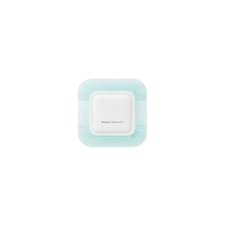 Biatain Silicone Fit Foam Dressing, Sterile, Adhesive, 4" x 4", Box of 10 - 37539-Box - LL Medico