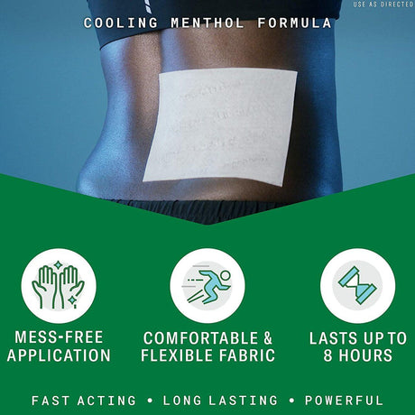 Biofreeze Professional Pain Relief Patch, Box, Large Patches - 14672-Box - LL Medico