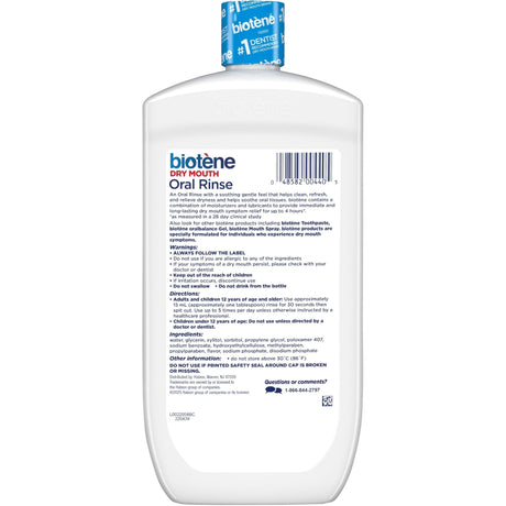 Biotene Dry Mouth Oral Rinse Liquid, Fresh Mint - 04858280220-Single - LL Medico