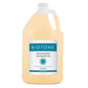 Biotone Revitalizing Massage Oil, Unscented, Water Dispersible, 1-gallon Jug - ROU1G-Single - LL Medico