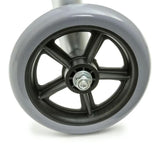 BodyMed 2 Button Folding Walker w/ Wheels - ZZRWAL01 - LL Medico