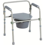 BodyMed 3 - in - 1 Steel Commode, 300 lb Capacity - ZZRCOM02 - LL Medico