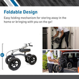 BodyMed All - Terrain Knee Walker - ZZRWAL03AT - LL Medico