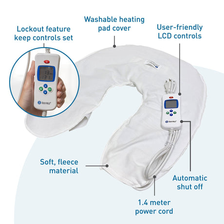 BodyMed Digital Moist Heating Pad - ZZHP1427BLK - LL Medico