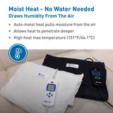 BodyMed Digital Moist Heating Pad - ZZHP1427BLK - LL Medico