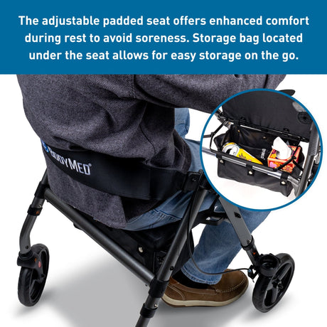 BodyMed Rollator with 8-inch Wheels - ZZRROL02 - LL Medico