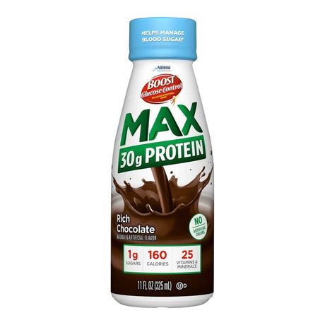 Boost Glucose Control Max Nutritional Drink, Rich Chocolate, 11 oz - 00041679794500-Single - LL Medico