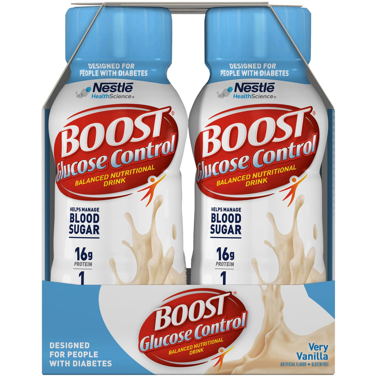 Boost Glucose Control Nutritional Drink, Very Vanilla, 8 oz - 00041679157800-Single - LL Medico