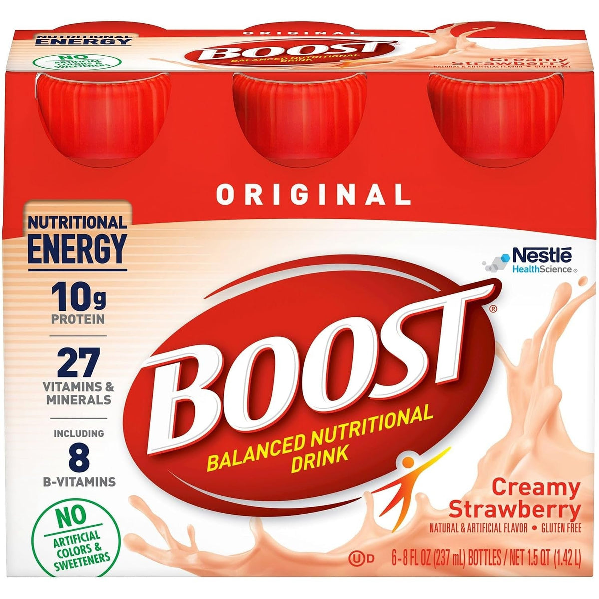 Boost Original Nutritional Drink, Creamy Strawberry, 8 oz - BOO00041679676363-Single - LL Medico