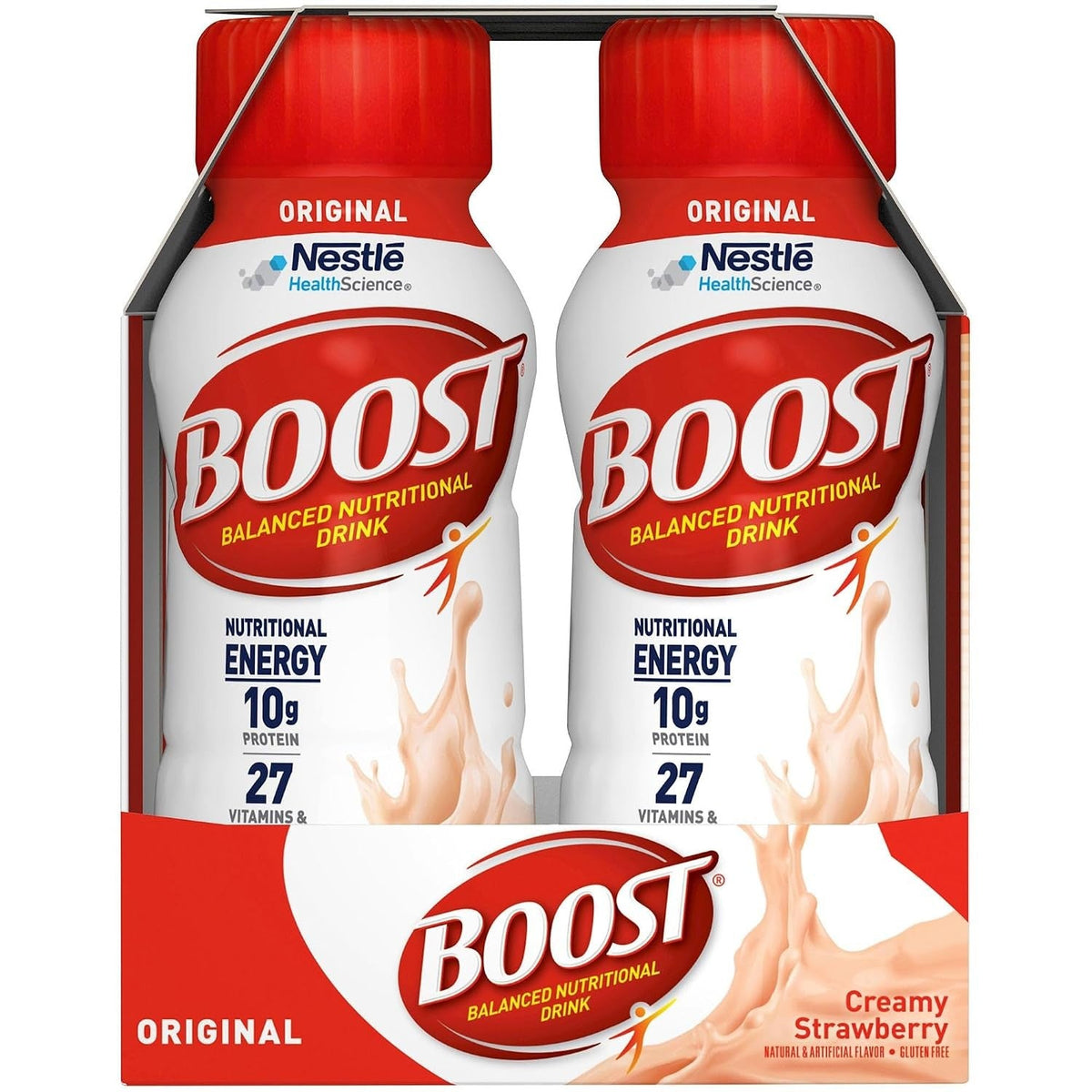 Boost Original Nutritional Drink, Creamy Strawberry, 8 oz - BOO00041679676363-Single - LL Medico