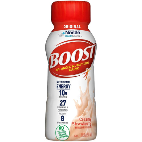Boost Original Nutritional Drink, Creamy Strawberry, 8 oz - BOO00041679676363-Single - LL Medico