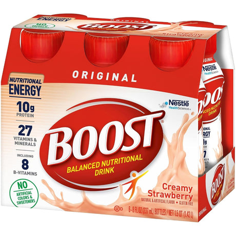 Boost Original Nutritional Drink, Creamy Strawberry, 8 oz - BOO00041679676363-Single - LL Medico