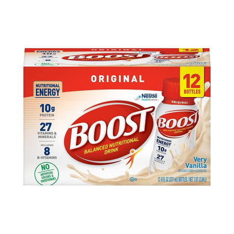Boost Original Nutritional Drink, Very Vanilla, 8 oz - 00041679028025-Single - LL Medico