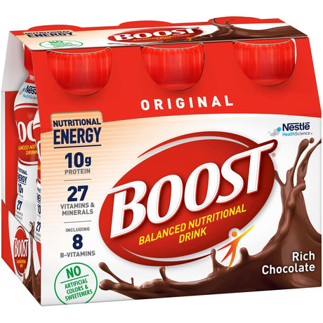 Boost Original Ready to Drink Nutritional Drink, Rich Chocolate, 8 oz - 00041679675366-Single - LL Medico