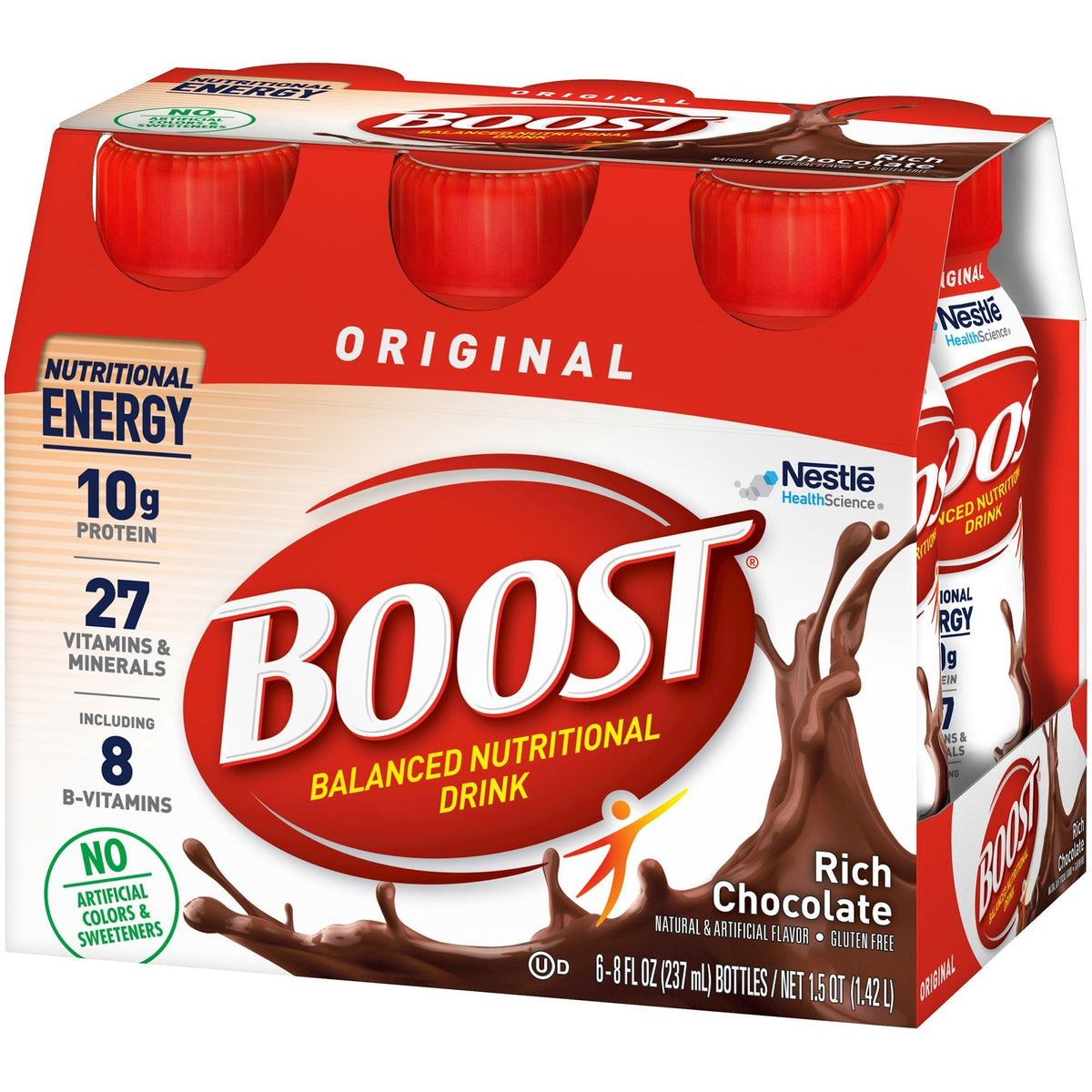 Boost Original Ready to Drink Nutritional Drink, Rich Chocolate, 8 oz - 00041679675366-Single - LL Medico