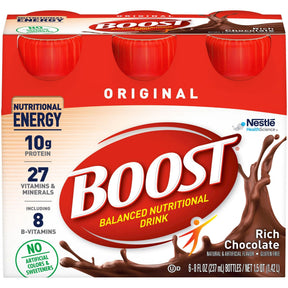 Boost Original Ready to Drink Nutritional Drink, Rich Chocolate, 8 oz - 00041679675366-Single - LL Medico