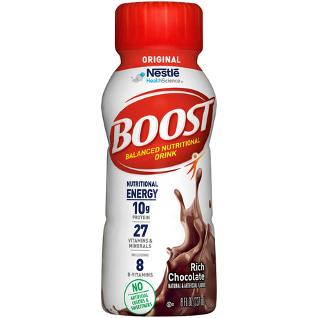 Boost Original Ready to Drink Nutritional Drink, Rich Chocolate, 8 oz - 00041679675366-Single - LL Medico
