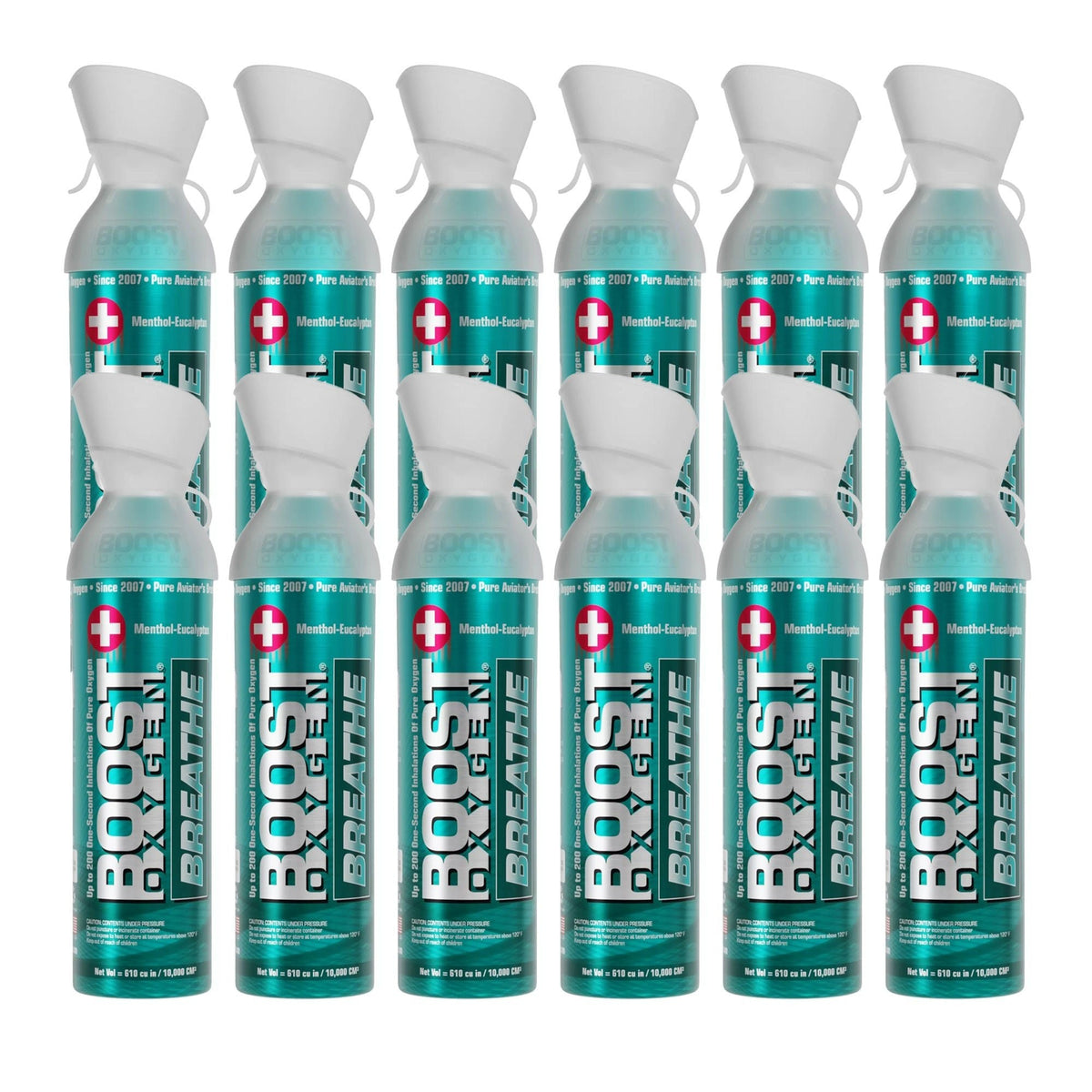 Boost Oxygen Canister, Menthol-Eucalyptus, Large - 719-Single - LL Medico