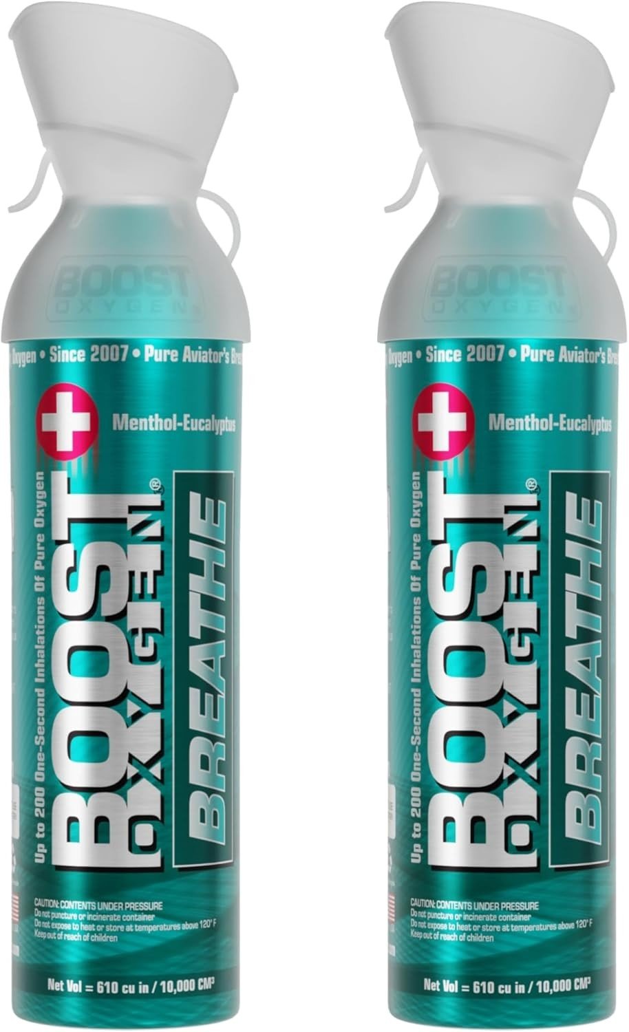 Boost Oxygen Canister, Menthol-Eucalyptus, Large - 719-Single - LL Medico