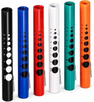 Bovie Disposable Penlight with Pupil Gauge, 6 Count - 66RN-Single - LL Medico
