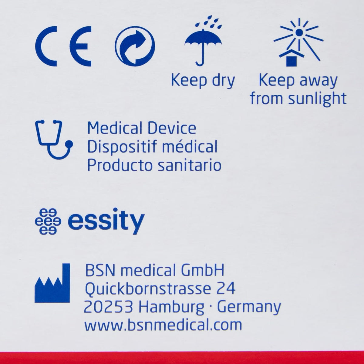 BSN Medical Cover-Roll Stretch Dressing Retention Tape With Liner, Non-Sterile, White, 4" x 2 Yard - 45548-Box - LL Medico
