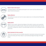 BSN Medical Leukoplast Adhesive Spot Bandage, Sterile, 7/8" - 7645616-Box - LL Medico