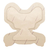 Mepilex Border Heel Foam Dressing, 8-3/5 x 9 Inch