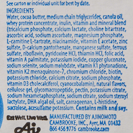 Cambrooke KetoVie 4:1 Nutrition Shake, Vanilla, 8.3 oz - 50203-Single - LL Medico