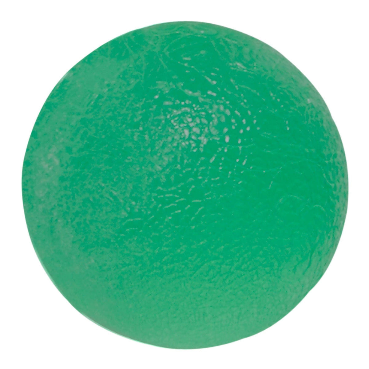 CanDo Gel Squeeze Ball, Green, Medium Resistance, Standard Size - 10-1493-Single - LL Medico