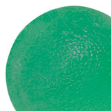 CanDo Gel Squeeze Ball, Green, Medium Resistance, Standard Size - 10-1493-Single - LL Medico