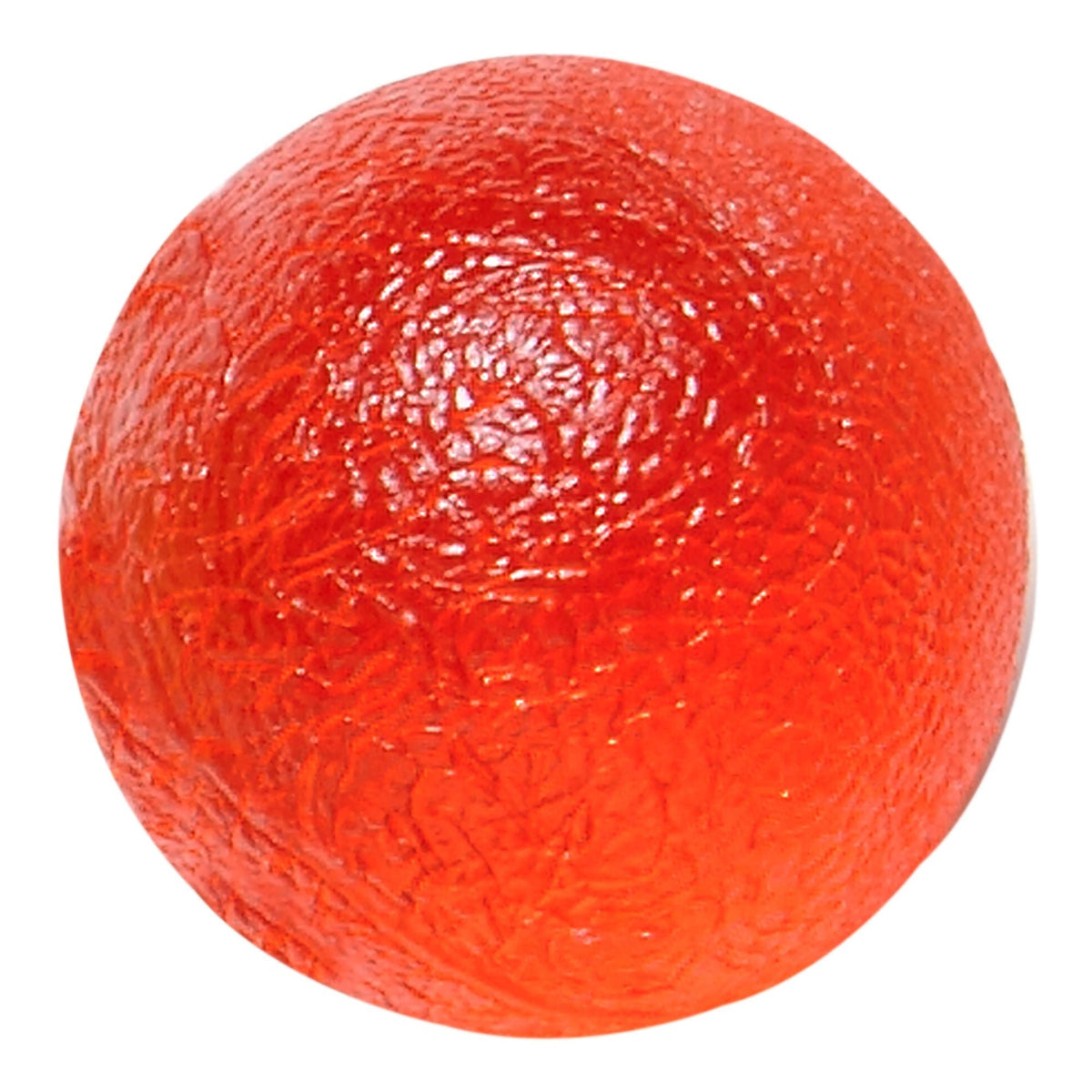 CanDo Gel Squeeze Ball Hand Exerciser, Red, Standard Size, Light Resistance - 10-1492-Single - LL Medico