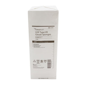Cardinal Health Curity USP Type VII Gauze Sponge, Non-Sterile, 4" x 4", 12-Ply - 2634--Box - LL Medico