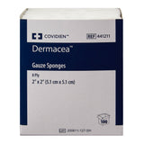 Covidien Dermacea Sterile Gauze Sponge, 2" x 2", 8-Ply - 441211-Pack - LL Medico