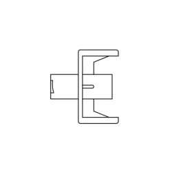 Cardinal Health Straight Tubing Connector, 3/8 - 353A-Box - LL Medico